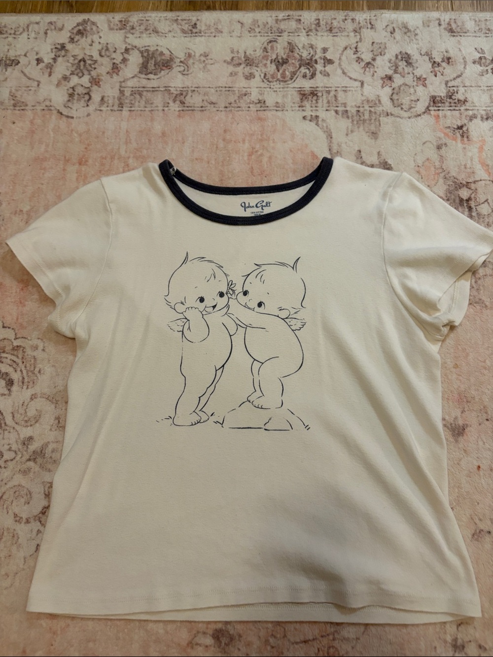 Brandy baby baby angel graphic  tee